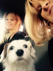 Thanksgiving 2014: Selfie with Mom and Cousin Morgan